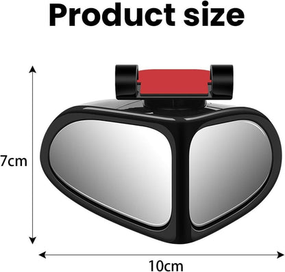 car auxiliary rearview mirror, adjustable car mirror, plastic rearview mirror, front car mirror auxiliary, auto part rearview mirror, car front mirror plastic,