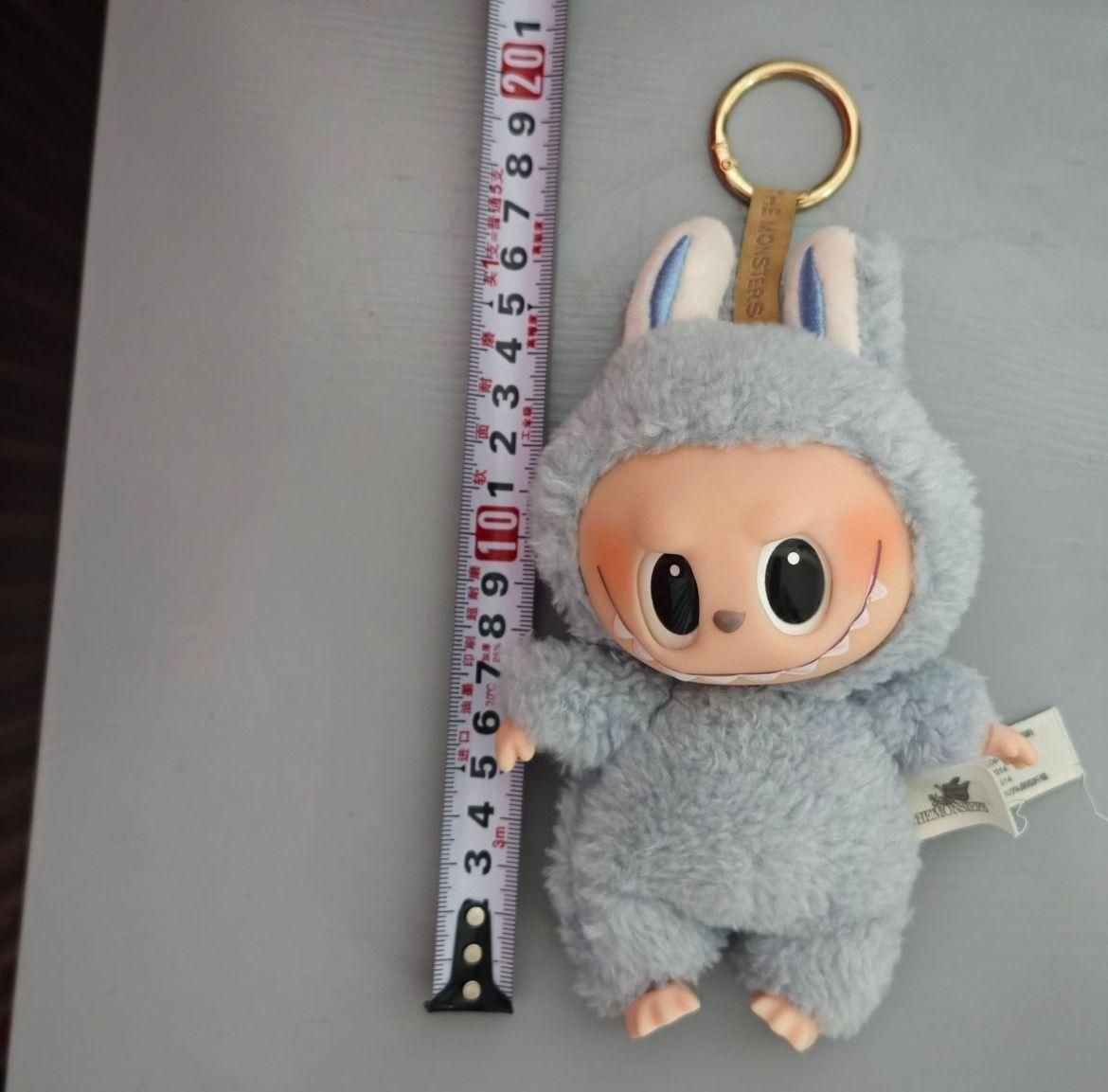 Labubu Doll Plush Toy - Cute Mischievous Monster 8cm Assorted