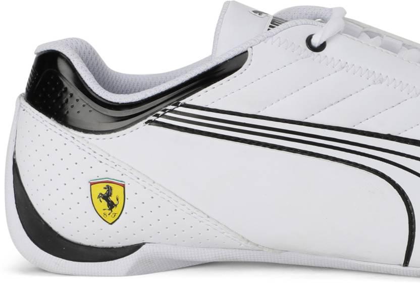 lightweight synthetic PVC sole shoes men, Ferrari branded men’s sneakers for daily wear, Scuderia Ferrari stylish sneakers men, synthetic sole casual sneakers for men