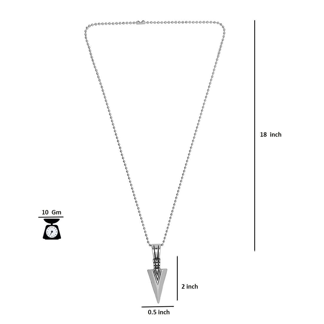 stylish alloy chain pendant men, silver arrow pendant men, saizen arrow pendant necklace, men's silver locket pendant, alloy chain accessory men, stylish silver pendant men, arrow locket pendant men, silver alloy chain pendant men, men's stylish arrow pendant