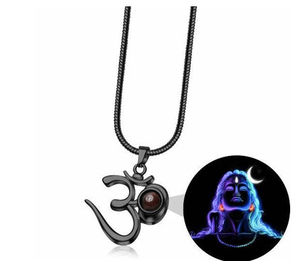 OM Pendant with Adiyogi | Black Stainless Steel Spiritual Pendant for Men, om pendant with adiyogi, adiyogi pendant for men, om pendant stainless steel, adiyogi chain pendant, black om pendant for men, adiyogi om tag pendant, spiritual pendant for men, mahadev om pendant, stainless steel adiyogi pendant, buy om adiyogi pendant online