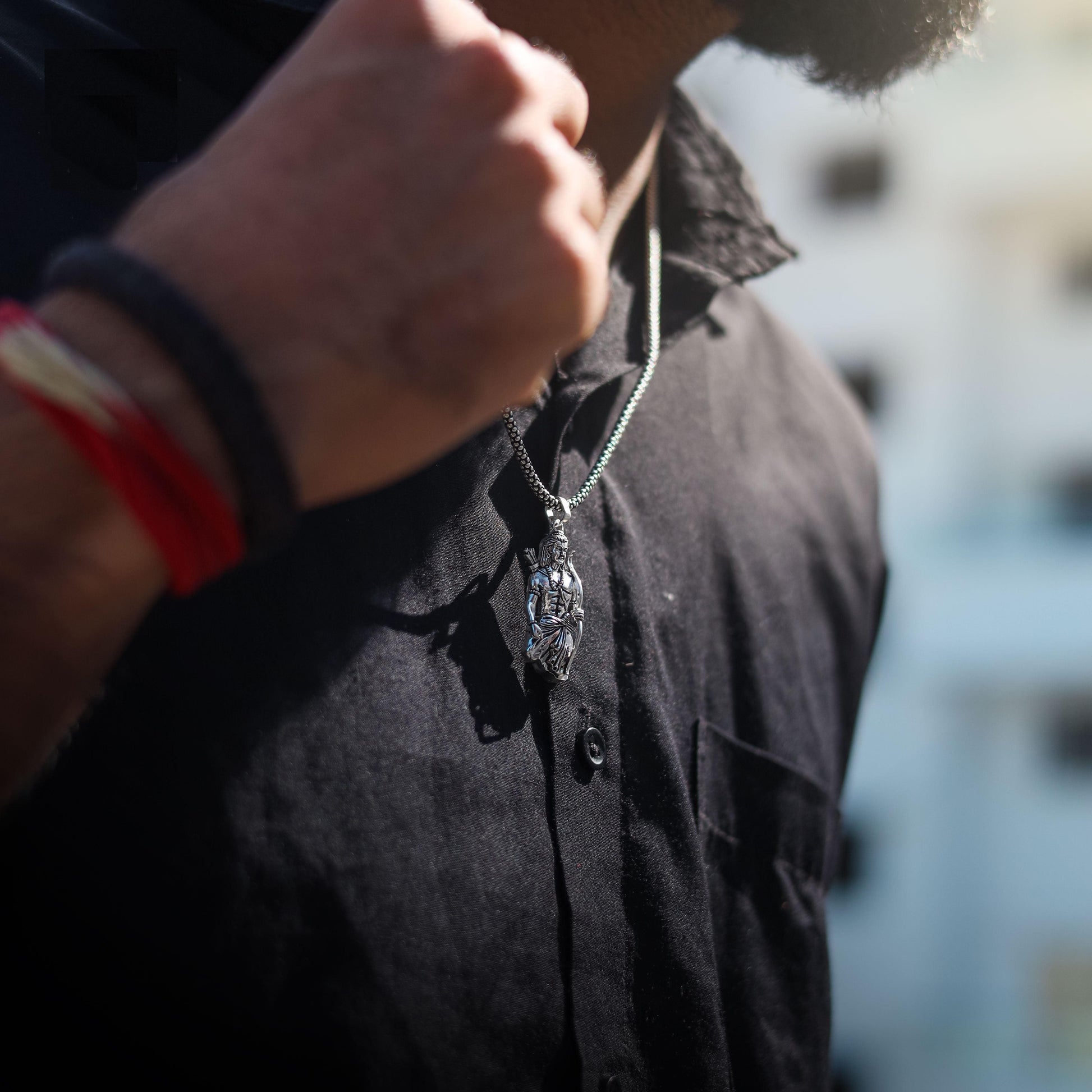 lord ram pendant, oxidised silver pendant, shri ram locket, ram ji pendant necklace, devotional pendant for men, oxidised silver jewelry, lord ram jewelry, silver pendant for men, religious pendant men, ram ji necklace

