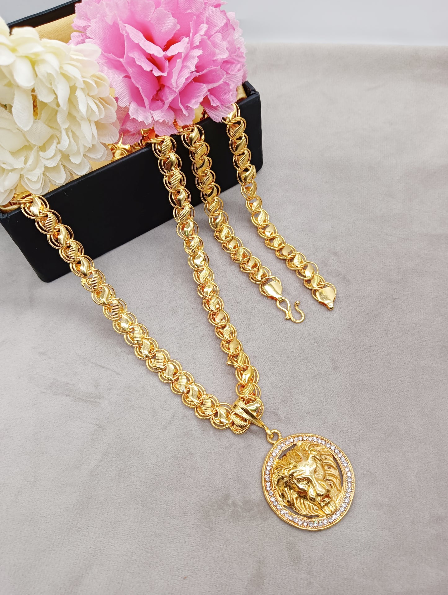 Luxurious Men’s Gold Plated Pendant with Chain Vol 3 – Stylish Gold Jewelry for Men, men’s gold plated pendant with chain, gold plated pendant for men, luxurious men’s gold pendant, gold plated necklace for men, stylish men’s pendant chain, casual gold jewelry men, gold plated pendant combo men, designer gold pendant men, men’s gold chain pendant set, gold plated jewelry for men