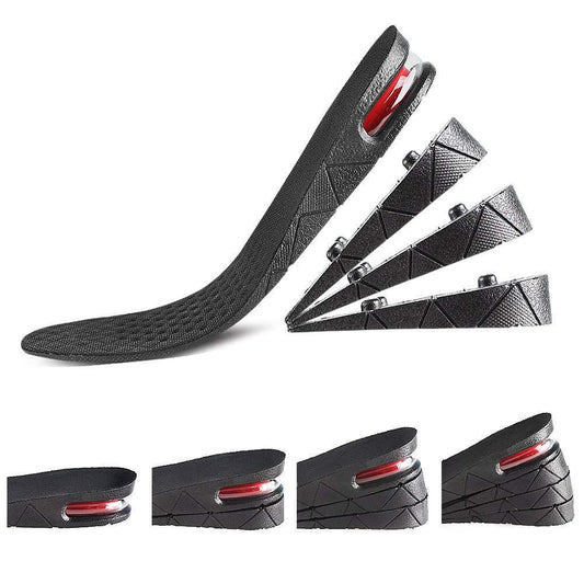 4-Layer Adjustable Height Increasing Insole for Men – Shoe Lift Insert, height increasing insoles, adjustable shoe insole for men, heel lift insole, 4 layer height insole, elevator shoe insert, height enhancer for shoes, shoe sole height increase, rubber shoe insole for height, insole for men to look taller, height increasing heel insert, invisible height lift, adjustable height lift shoe pad, shoe insert to increase height

