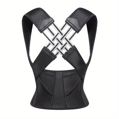 adjustable back posture corrector belt for men and women, best posture corrector belt for back and shoulder pain India, spine alignment belt for posture improvement, back brace for posture correction and pain relief, posture corrector belt for office workers and students, 