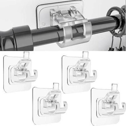 self adhesive rods clips hook pack of 6 durable plastic adhesive hooks, best self adhesive curtain rod clips for home use India, plastic adhesive hooks for curtain rods pack of 6, durable adhesive hooks for hanging rods, self adhesive rod clips for curtains and drapes, plastic rod clips with strong adhesive backing, adhesive hooks for rods installation without drilling, pack of 6 self adhesive hooks for rods, easy to install plastic adhesive rod clips, strong adhesive hooks for curtain rods India

