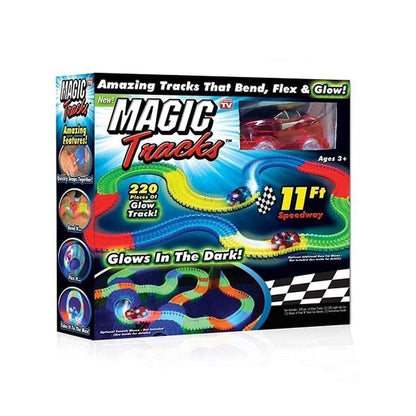 best Magic Tracks toy racetrack with 3D LED glow India, flexible and bendable glow in dark race car track for kids, multicolor LED glowing racetrack toy for children, Magic Tracks LED race car track with lights India, glow in the dark flexible race track for kids, bendable and light-up race car track toy India, 3D LED multicolor glowing Magic Tracks for kids, glow in dark flexible Magic Tracks race car track, kids LED light-up flexible race track India, Magic Tracks 3D LED glowing race track set

