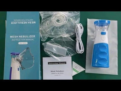 best portable ultrasonic rechargeable mesh nebulizer machine in India, compact lightweight respiratory inhaler for asthma, rechargeable mesh nebulizer for kids and adults, ultrasonic nebulizer machine for respiratory care, portable nebulizer inhaler for allergy relief, mesh nebulizer device for asthma treatment, rechargeable ultrasonic nebulizer for home use, compact portable nebulizer machine for respiratory health, lightweight mesh nebulizer inhaler for travel, ultrasonic rechargeable respiratory inhaler 