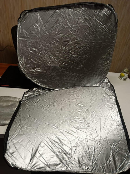 foldable car visor for heat and sun protection, sunshade cover for car windows foldable UV block,