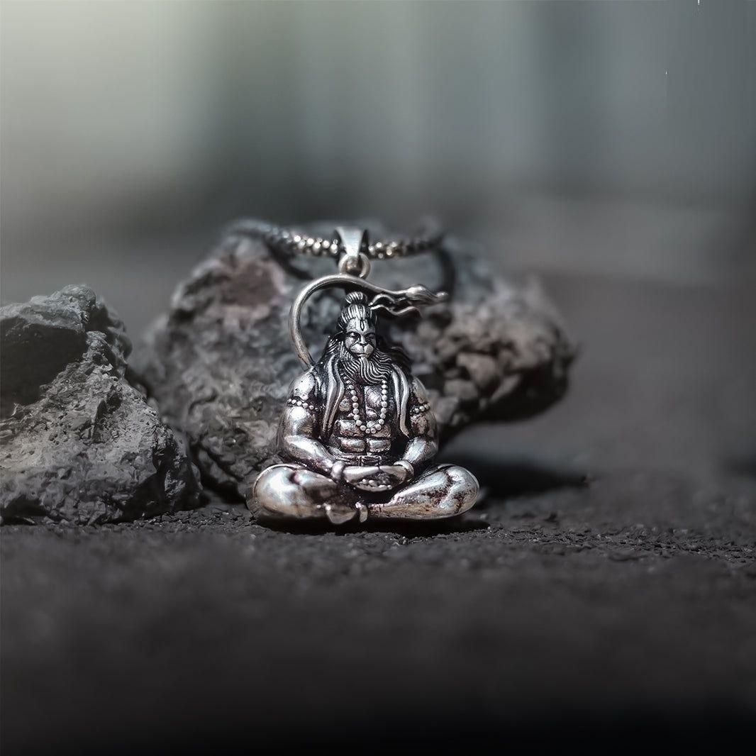 Hanuman Silver Locket with Chain for Men – Silver Plated Spiritual Pendant, Hanuman silver locket, silver Hanuman pendant with chain, silver plated Hanuman locket, men’s Hanuman silver jewelry, Hanuman pendant for men, silver chain with Hanuman locket, casual Hanuman silver pendant, spiritual Hanuman jewelry, silver locket for men, silver Hanuman chain, men’s silver Hanuman pendant

