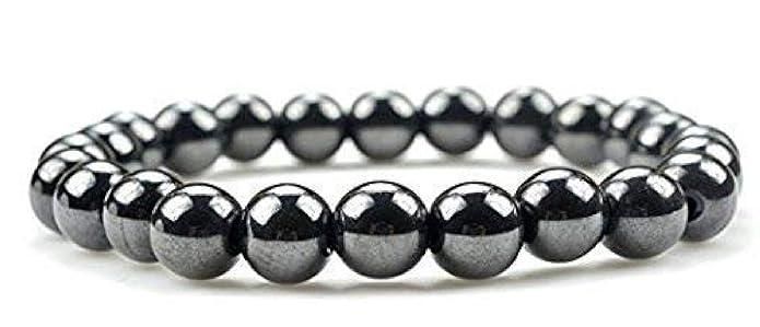 hematite bracelet, magnetic healing bracelet, 8mm crystal beads, natural stone jewelry, healing bracelet for men, healing bracelet for women, magnetic crystal bracelet, wellness stone bracelet, therapeutic bracelet pack, hematite energy bracelet

