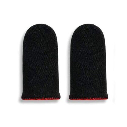 4 pair thumb and finger sleeves for mobile gaming, anti-sweat conductive finger sleeves for PUBG COD Freefire