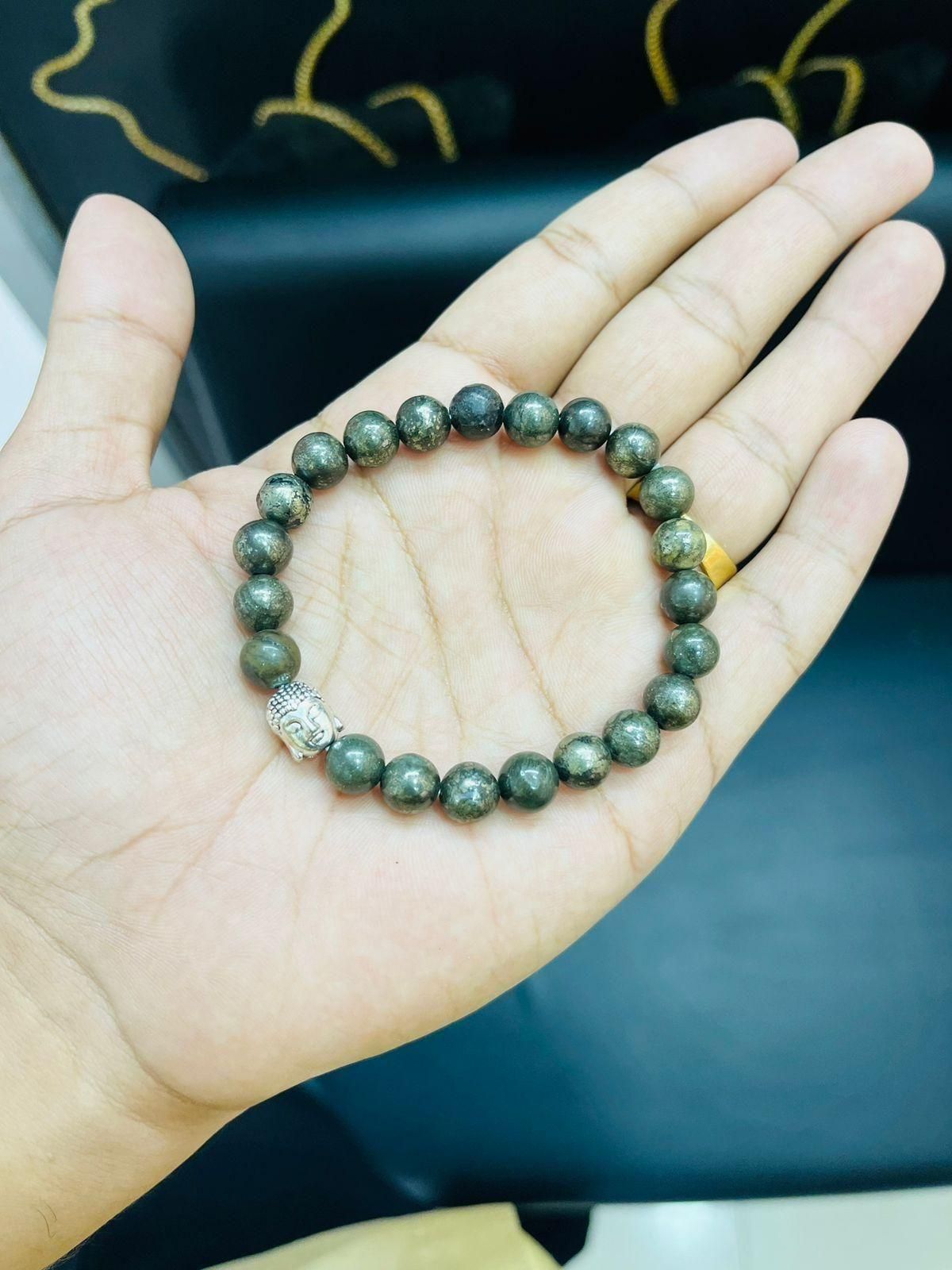 pyrite jewelry, natural stone bracelet, elastic crystal bracelet, lucky charm jewelry, unisex gemstone bracelet, natural crystal charm, pyrite stretch bracelet, crystal gemstone jewelry, lucky charm accessory, stretch bracelet unisex

