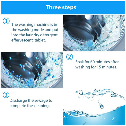 Washing machine cleaner detergent tablet, washing machine cleaner tablets, deep cleaning detergent tablets, washing machine tank cleaner, laundry machine cleaner tablets, stain remover tablets