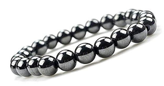 magnetic hematite crystal stone bracelet pack of 2 for men and women, 8mm natural healing stone bead bracelet combo, buy magnetic therapy bracelets online india, unisex hematite stone healing bracelet pack, natural crystal magnetic bracelet for health and energy, magnetic hematite bracelet set for pain relief, 8mm energy healing crystal bracelet for men and women, stone bead magnetic bracelet combo for wellness, magnetic hematite jewelry bracelet for daily wear, therapeutic magnetic healing bracelet