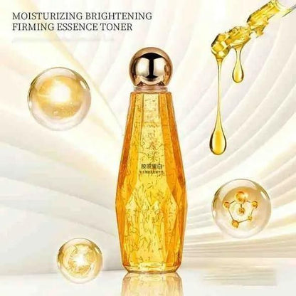 anti-wrinkle serum for mature skin, moisturizing face serum for glowing skin, collagen and hyaluronic acid skincare serum