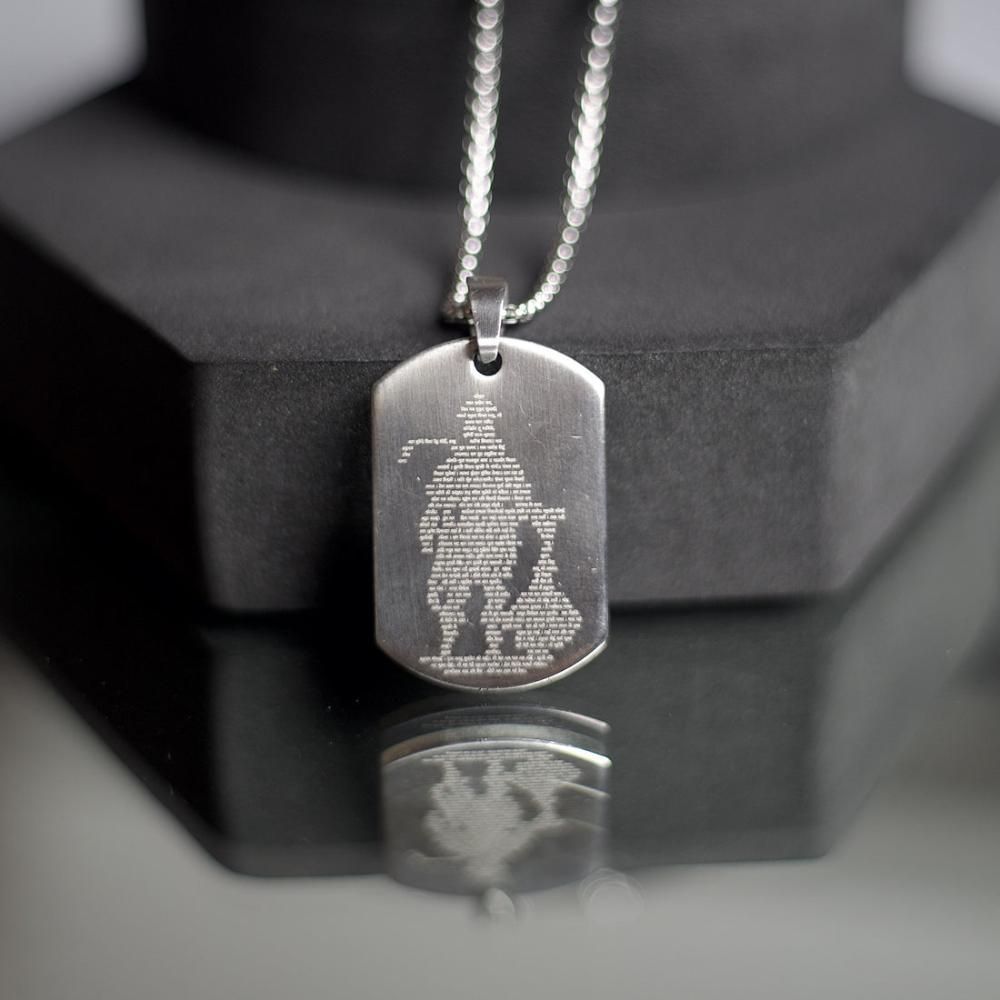 Hanuman Chalisa devotional pendant India,