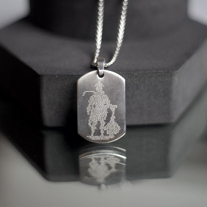 Hanuman Chalisa devotional pendant India,