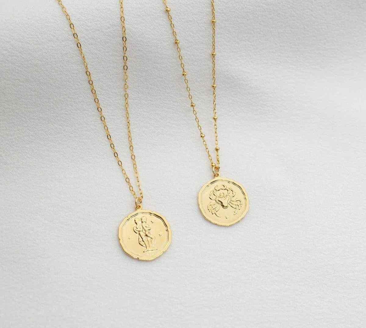 Gold Plated Zodiac Sign Necklace | Personalized Astrology Pendant for Men & Women, zodiac sign necklace, gold plated zodiac necklace, astrology pendant for men, zodiac necklace for women, zodiac sign locket gold, gold zodiac pendant, personalized zodiac sign necklace, sun sign pendant, horoscope sign necklace, astrology jewelry gold, zodiac locket for daily wear, zodiac charm necklace, gold astrology necklace for girls, zodiac jewelry India, zodiac sign necklace combo