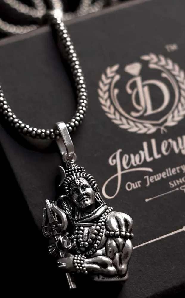 silver shankar locket with chain for men, lord shiva pendant necklace in silver, stylish silver mahadev pendant for men, spiritual shiva locket with silver chain, shankar ji silver chain pendant for men, devotional silver pendant of lord shiva, buy silver shiva pendant with chain online, daily wear silver shiva locket for men, silver lord shiva necklace with chain for men, shiva ji silver chain locket for spiritual men

