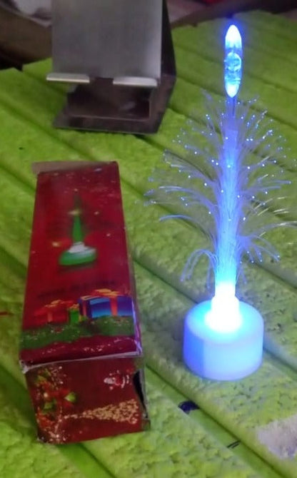 remote LED candle tree light, festive mood night light, safe flameless candle lamp


