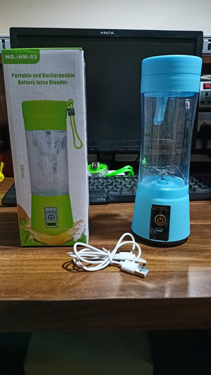 smoothie blender rechargeable, fruit and veggie portable blender, travel juicer mixer, USB powered juicer blender, portable fruit mixer cup, mini blender for juice and smoothie, juice maker for personal use