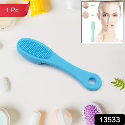 silicone face brush, face cleansing brush, finger face scrubber, silicone facial brush, makeup scrubber brush, facial cleansing tool, gentle face scrubber

