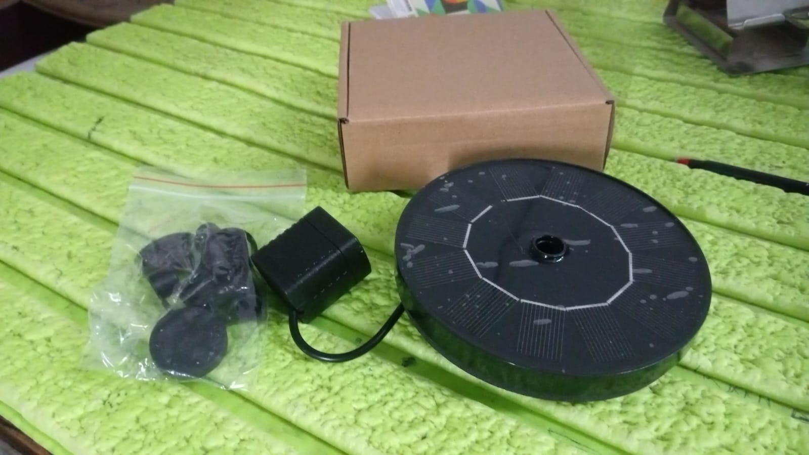 solar fountain pump, garden water fountain pump, floating water fountain, solar powered pump, outdoor water fountain, balcony water fountain, decorative garden fountain, solar birdbath pump, eco friendly fountain pump, multi spray solar fountain, solar sprayer for garden, backyard fountain pump, 1 set solar water fountain

