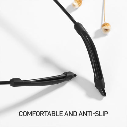 Sports eyeglass holder ear grip silicone temple tips sleeve