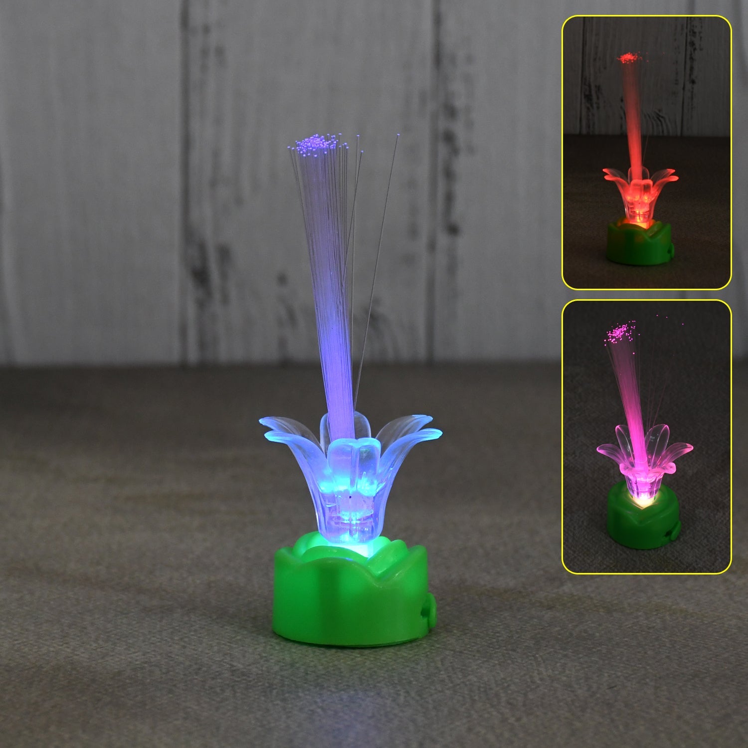 Multicolor flameless LED candle table lamp car dashboard