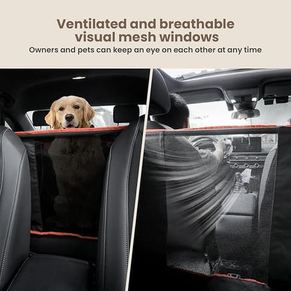  large dog car seat booster with breathable mesh design India, medium size dog travel seat waterproof for cars, car seat for dogs with breathable mesh and nylon waterproof,