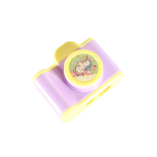 Camera shape colorful manual pencil sharpener for kids