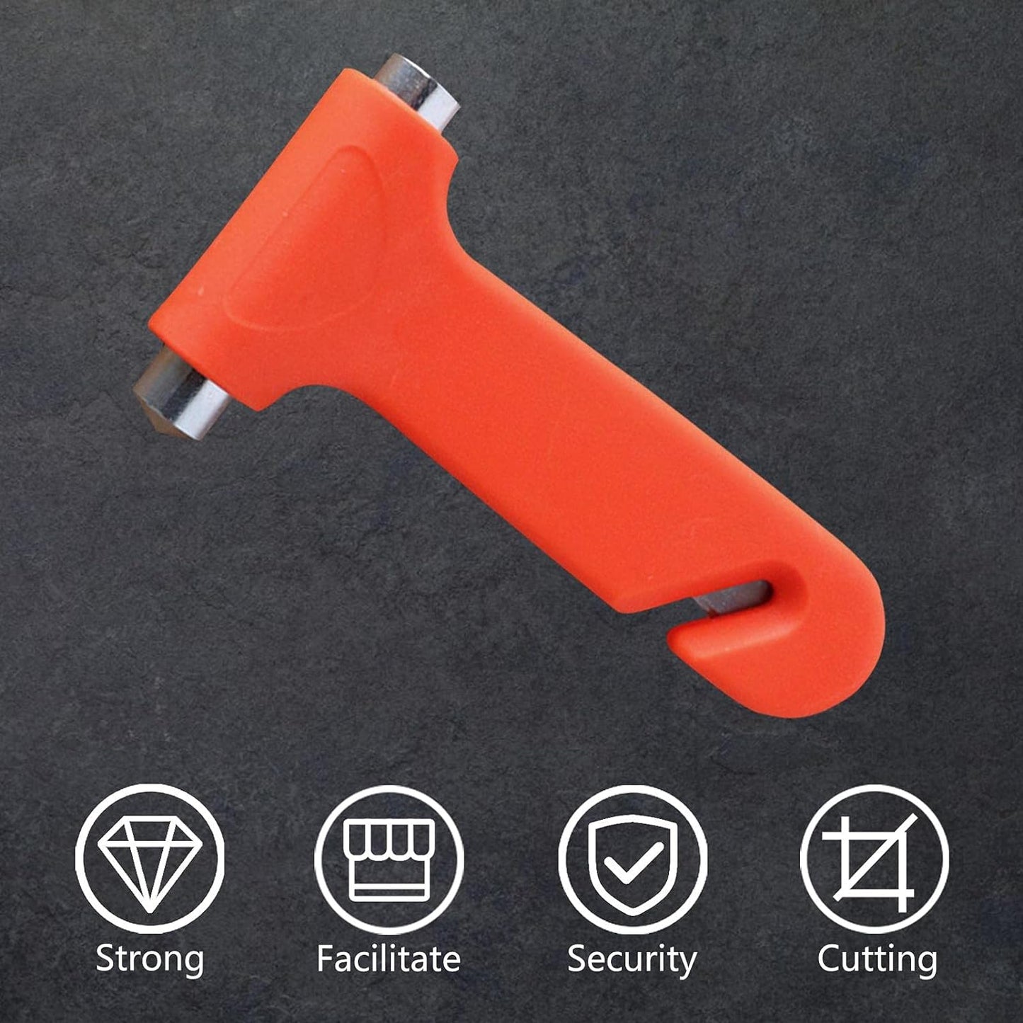 Car Emergency Escape Hammer – Durable ABS + Steel Tool India
