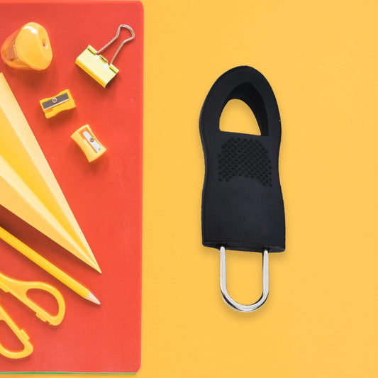 Plastic zipper pull fixer making coat zipper easy to use