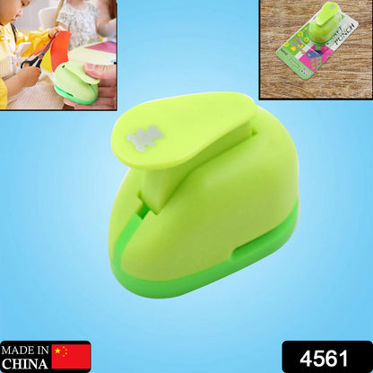 Decorative paper punch tool for greeting cards and gift tags