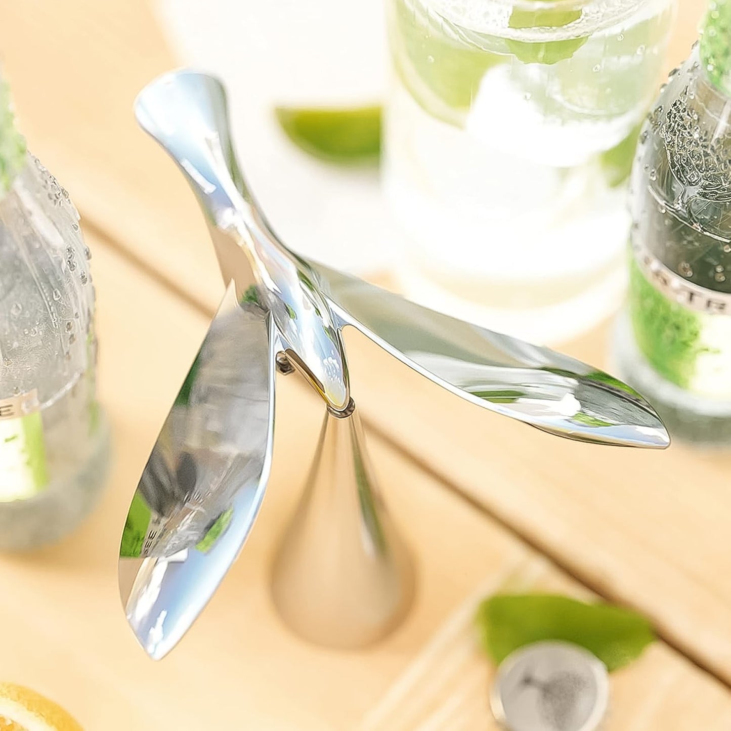Zinc alloy bird bottle opener creative home bar centerpiece