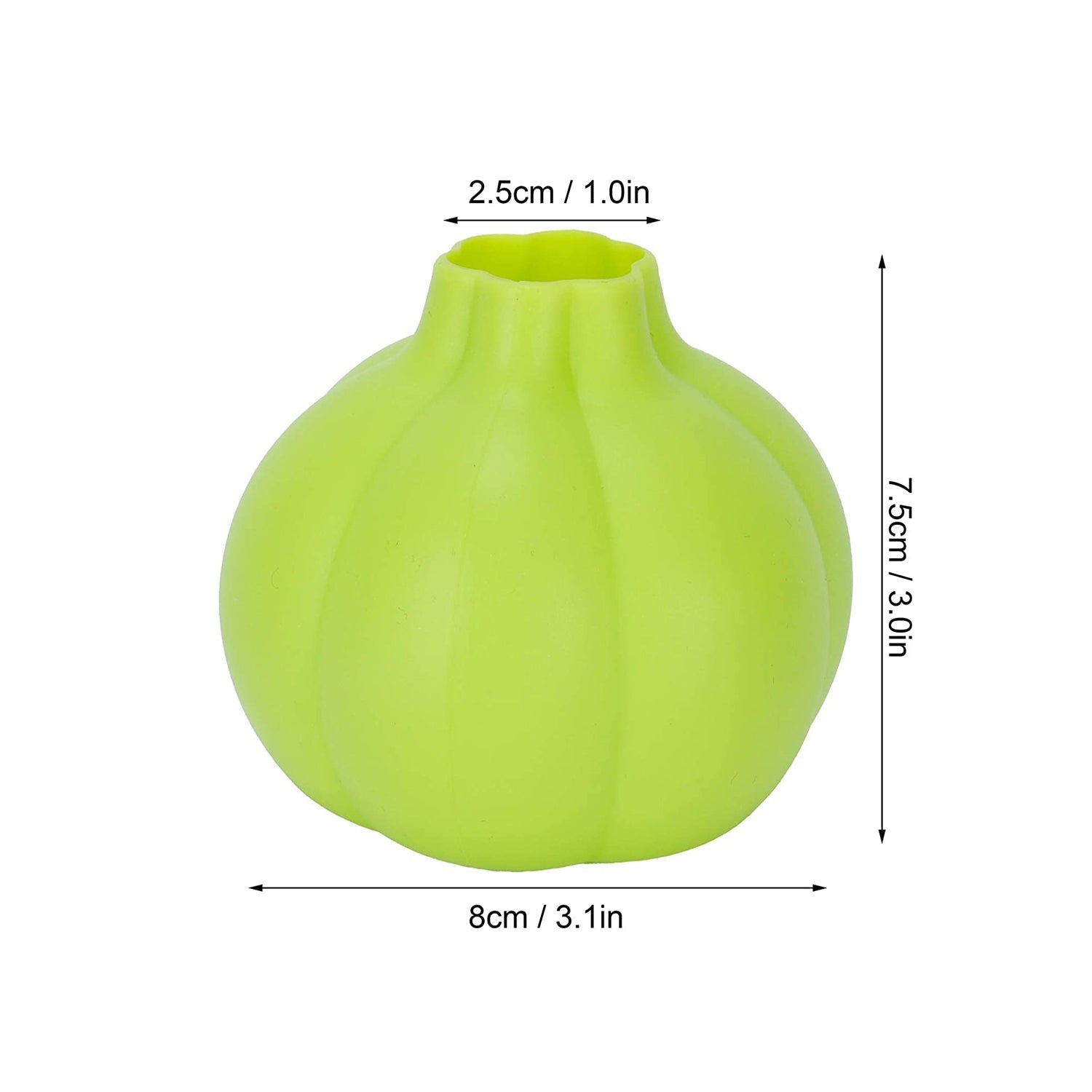 Dimensions of Silicone Garlic Peeler