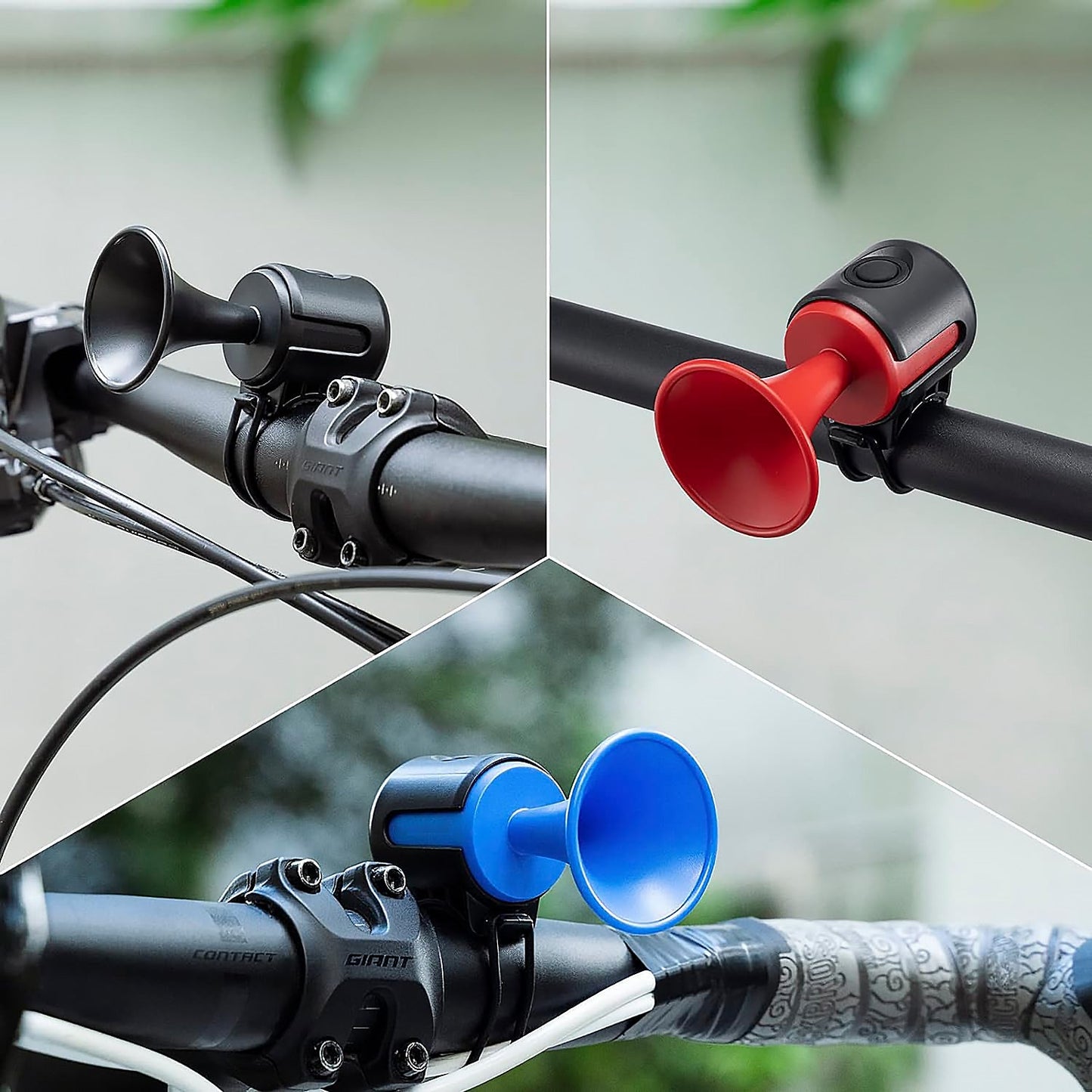 Powerful 120 decibel horn for safe biking alerts