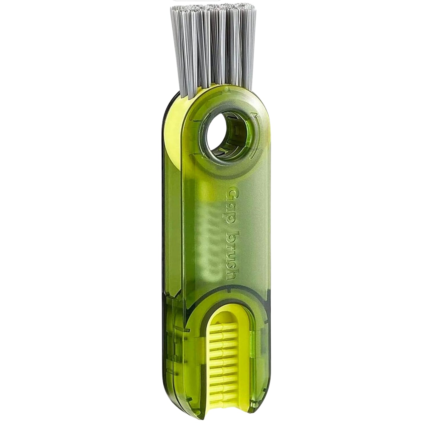 Durable kitchen cleaning tool for bottles, cups, and kettle lids