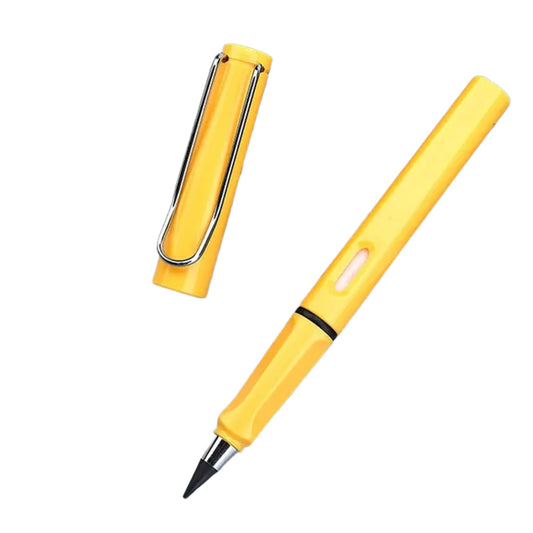 Everlasting pencil inkless metal tip with replaceable head and eraser