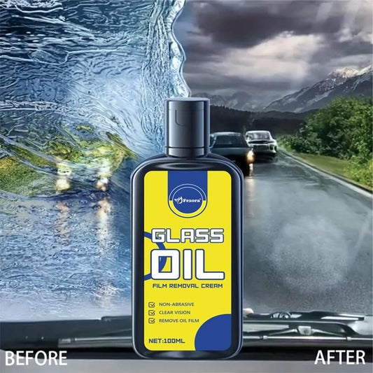 Fezora Car Windshield Cleaner – 100ML Oil Film Remover for Crystal Clear Car Glass, car windshield cleaner, oil film remover for car glass, car glass cleaner liquid, windshield oil stain remover, anti-glare windshield cleaner, glass cleaning solution for cars, 100ml car windshield cleaner, best car glass cleaner in India, Fezora windshield cleaner, car windshield film remover, all car glass cleaner, high-performance windshield cleaning liquid, car oil film remover, car windshield clarity solution, 