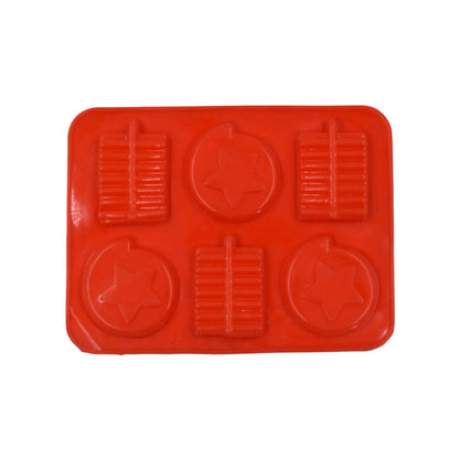 Non stick silicone cupcake mold for easy release desserts