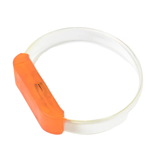 Multicolor glow in the dark LED bracelet for night running