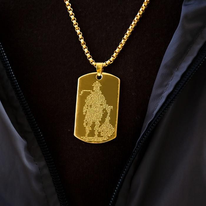 Golden Hanuman Chalisa Pendant with Chain for Men | Gold Plated Hanuman Locket, hanuman chalisa pendant, hanuman chalisa locket, hanuman pendant gold plated, hanuman chalisa locket with chain, golden hanuman pendant for men, hanuman pendant with chain, lord hanuman gold locket, hanuman locket for men, gold hanuman necklace, hanuman chalisa gold pendant, spiritual pendant for men, alloy hanuman pendant, hanuman chain for men, casual wear hanuman locket, hanuman chalisa in pendant