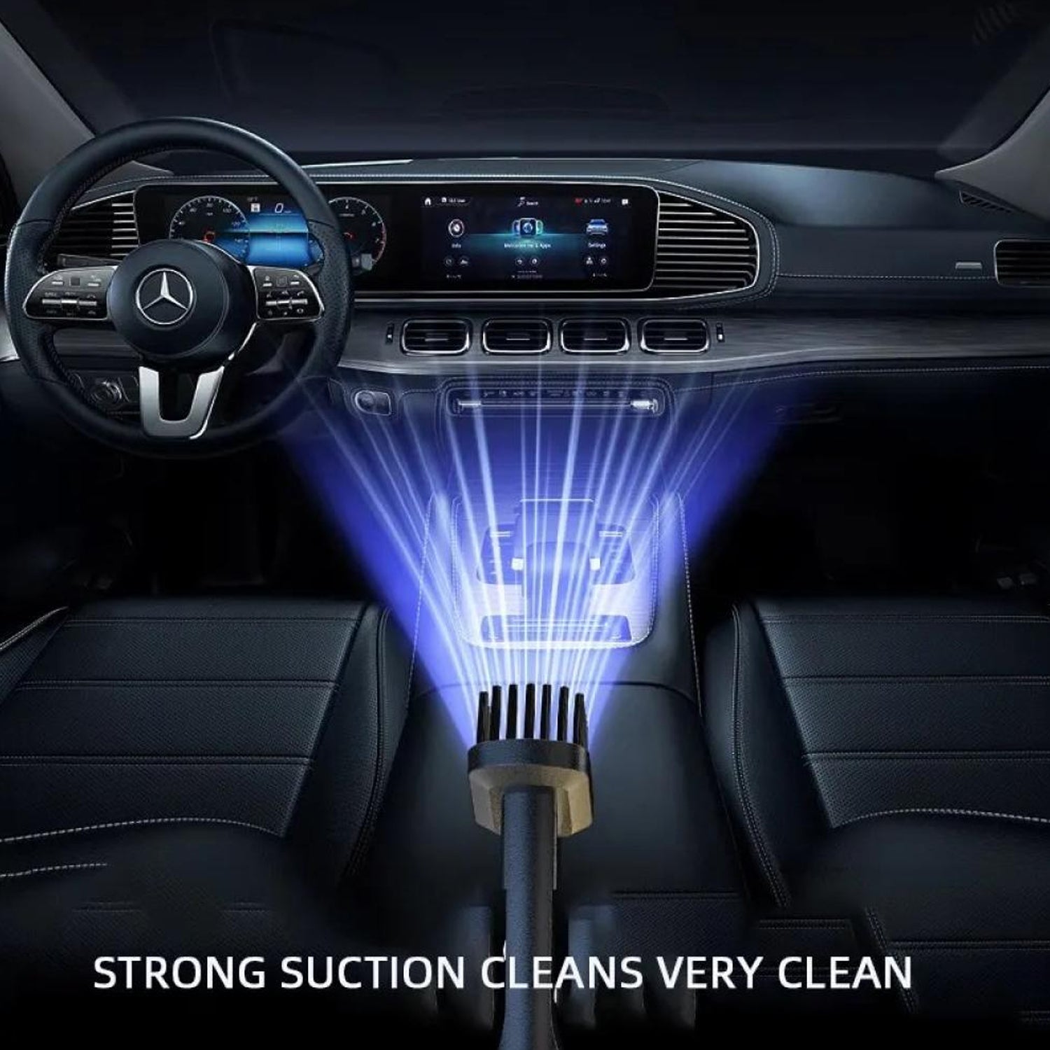 Wireless dust remover mini vacuum for sofa and dashboard