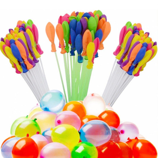 Multicolor Holi magic water balloons kit with 111 pieces