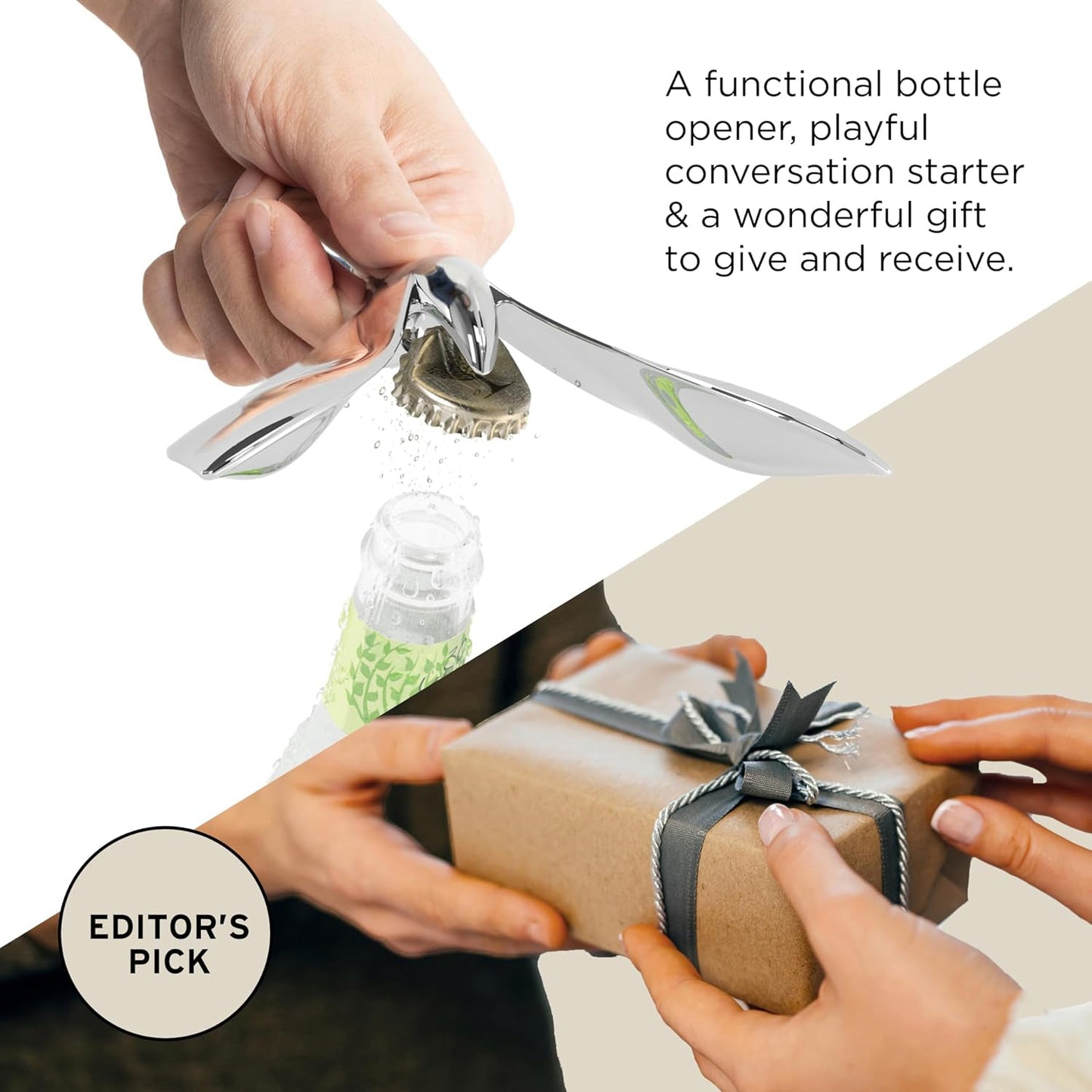 Bird Balance Bottle Buddy, Bird bottle opener multifunctional tumbler toy kitchen bar
