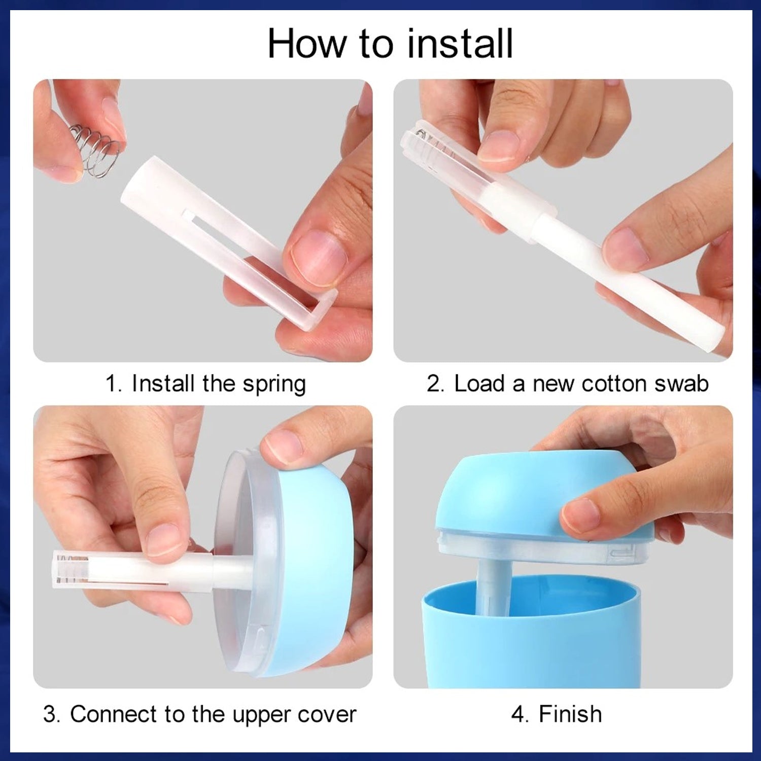 How to install Mini Humidifier for Bedroom