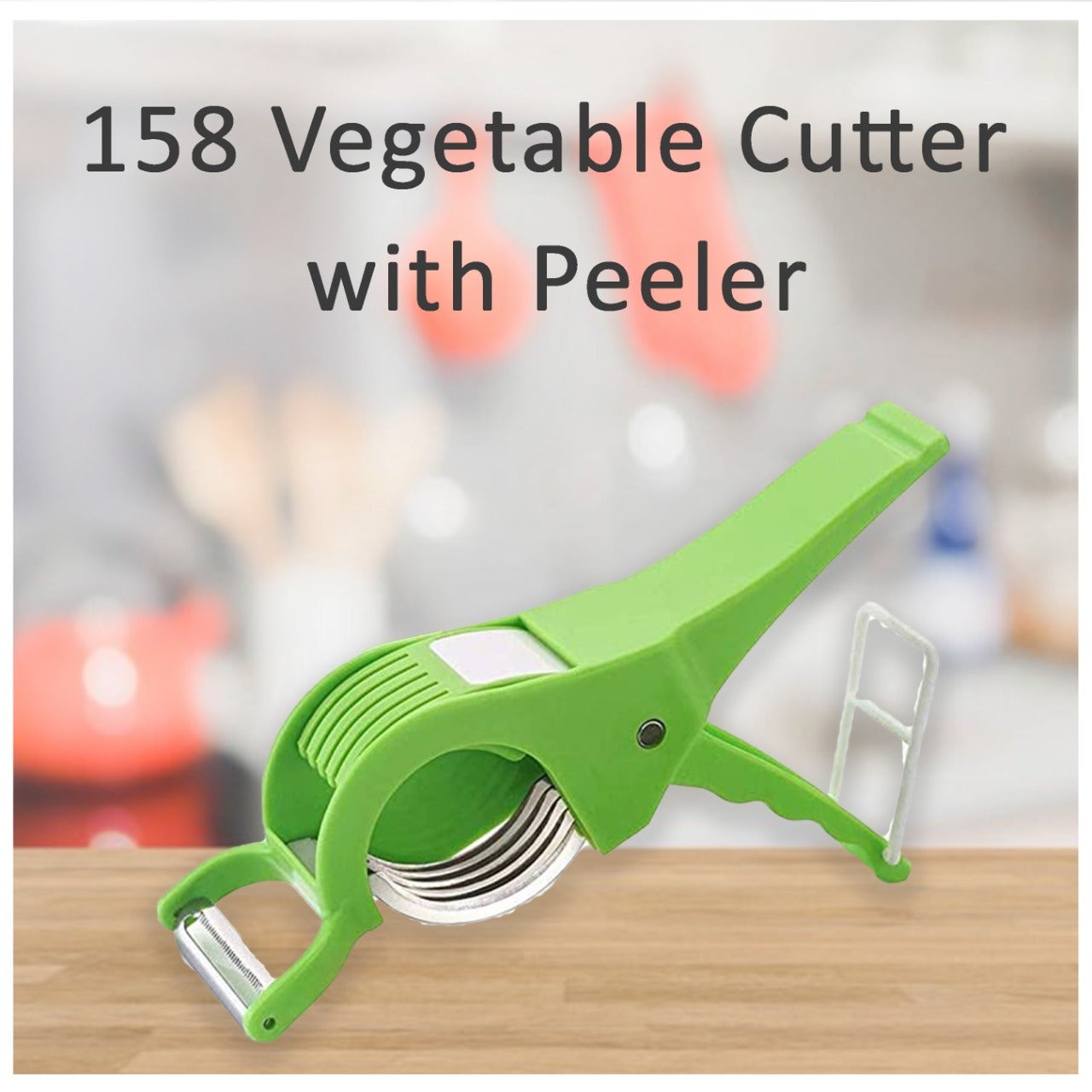 Vegetable peeler and cutter in one, plastic vegetable cutter, veg cutter with peeler, multi cutter for kitchen, white blue vegetable chopper, stainless steel blade cutter, ABS plastic cutter