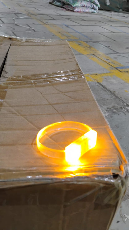 Party and running LED glow bracelet multicolor flashing light